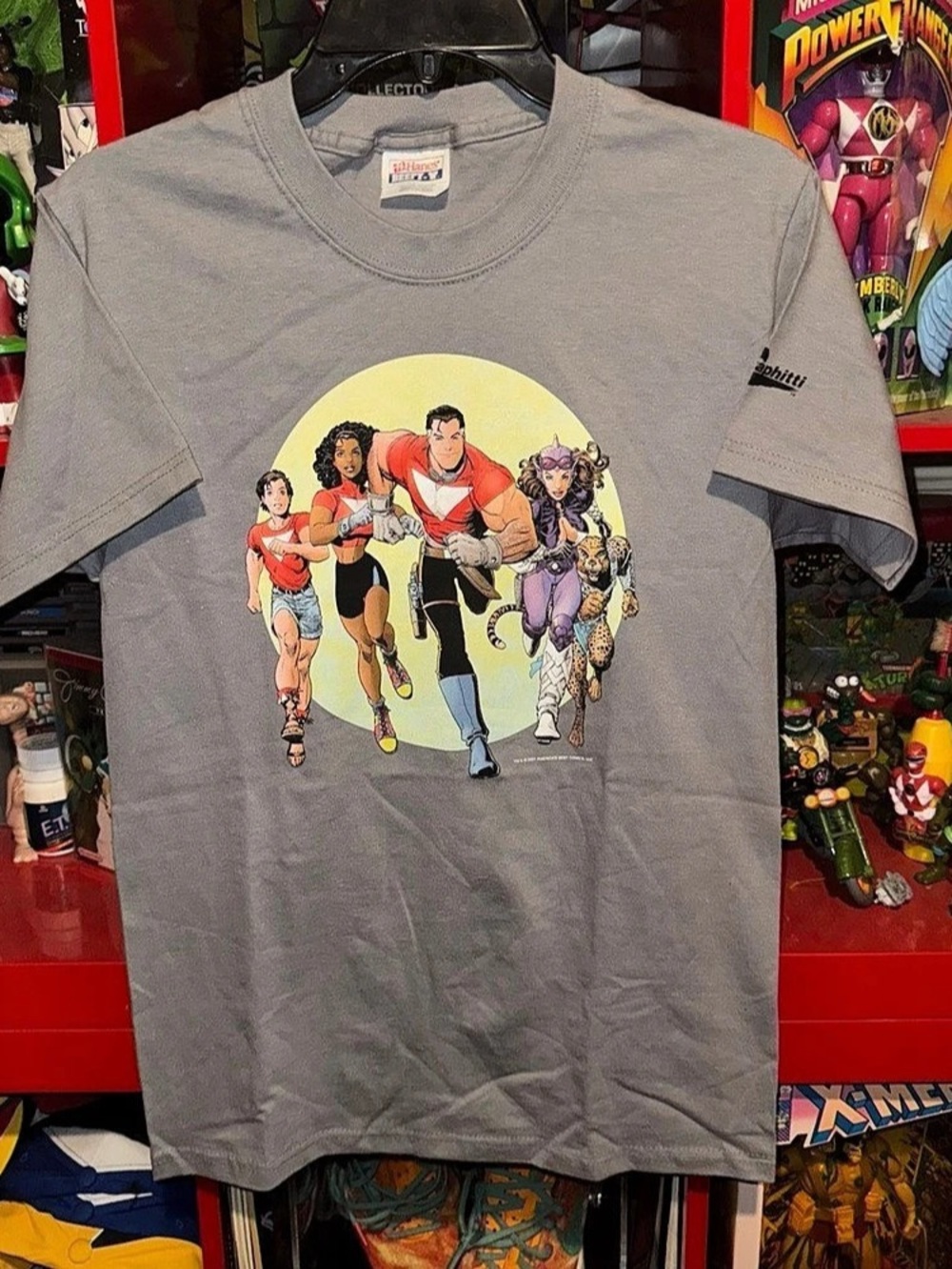 Vintage 2001 Tom Strong Terrific Tales x Comic book T-shirt